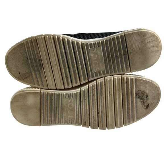 Naturalizer Tia Soul Gray Slip-On Textured Sneakers w/ White Sole   Size 8M - Picture 7 of 10